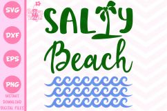 Beach SVG Salty Beach Product Image 1