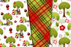 Little red riding hood pattern Product Image 5