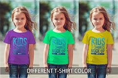 Kids T-Shirt Mock-Up Vol 3 Product Image 3