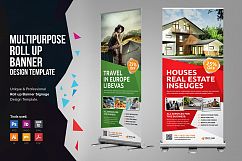 Multipurpose Roll up Banner Signage v1 Product Image 1