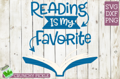 Reading Is My Favorite SVG Product Image 2