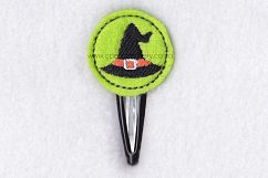 Witch Hat ITH Halloween Feltie Embroidery Design Product Image 2