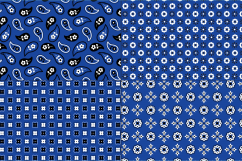 Blue Bandana Patterns Product Image 2