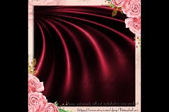16 Red Luxury Silk Satin Cloth Texture Digital Papers Product Image 3