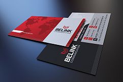 Red Corporate Business Card Product Image 2