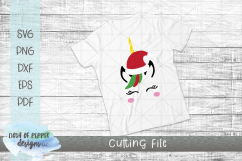 Christmas Unicorn SVG Bundle Cutting File - Christmas SVG Product Image 7