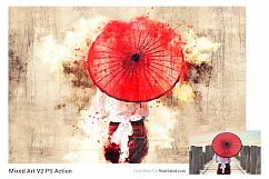 Mixed Art 2 Photoshop Action Product Image 8