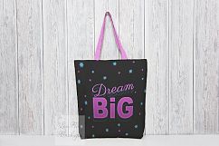 Tote bag mockup, black white and color strap handle tote mock up rustic psd smart stock photo totes template wedding mockups psd smart bags mock-up Product Image 5