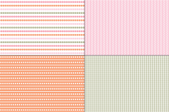 Pink and Orange Plaids &amp; Stripes Product Image 4