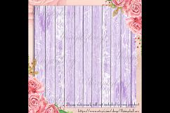 16 Lavender Wood Texture Digital Papers, Barn Wood Papers Product Image 5