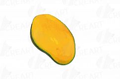 Watercolor Mango clip art pack, mango leaves and fruit  Product Image 3