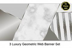 Geometric Web Banner Set Product Image 1
