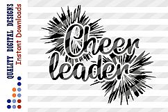 Cheerleader svg files Sports svg Cheer svg Sports shirt svg Product Image 2