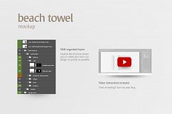 Beach Towel Mockup Product Image 7