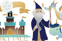 Fairytale Fantasy Clipart Set Product Image 4