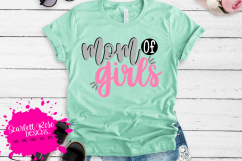 Mom of Girls SVG Product Image 1