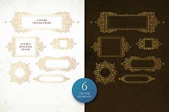 3. Set Of Vector Monoline Decor Product Image 3