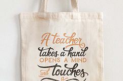 Teacher quote SVG PNG EPS DXF Product Image 2