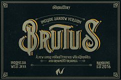 Brutus Typeface Product Image 1