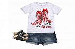 Christmas Boots SVG Cutting File Product Image 2