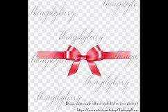 56 Red Bows and Ribbons Clip Arts PNG Transparent Product Image 8