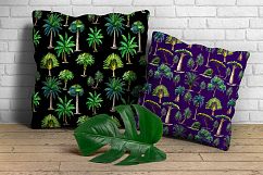 watercolor exotic trees Product Image 7