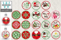 BUNDLE Christmas SVG - Ornament Designs KWDB01 Product Image 1