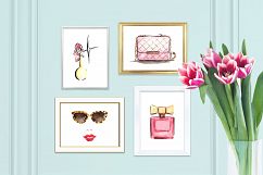 Une Femme Watercolor Clip Art Product Image 4