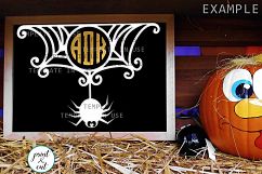 Halloween monograms big bundle papercutting svg machine cut Product Image 3