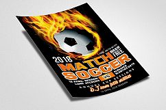 Soccer Match Flyer Template Product Image 2