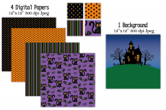 Halloween clipart, Halloween graphics &amp; Illustrations Product Image 3