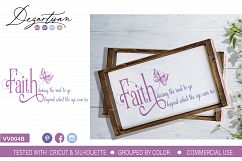 Faith daring the soul to go SVG DXF Cut File Product Image 1