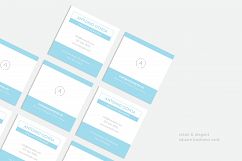 Square Business Card Design Product Image 4