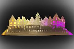 Festive Train pop up greetings card Product Image 4