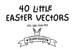 40 Little Easter Vectors Product Image 1