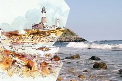 Watercolor Urban Sketcher Photoshop Action Product Image 12