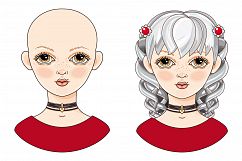 Hair KREATOR. Girl. Avatar.  Product Image 6
