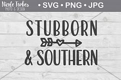 Southern &amp; Stubborn SVG Cut File Product Image 1