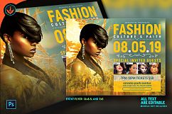 Tropical Fashion Flyer Template Product Image 1