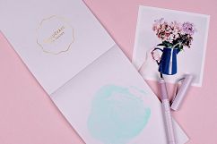 Mint Blue Watercolor Circles Clipart Product Image 4