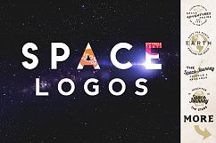 Space Vintage Logos Product Image 1