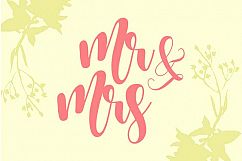 Mr and Mrs Wedding SVG PNG EPS DXF, Wedding svg Product Image 2