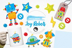 Joy Robots graphics and illustrations Product Image 1