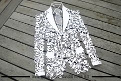 Groom Jacket SVG / DXF / EPS Files Product Image 2