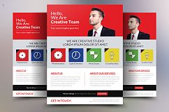 Clean Corporate Flyer Template Product Image 2