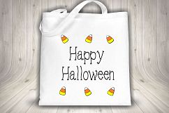 Happy Halloween SVG - Candy Corn / Halloween SVG Product Image 2