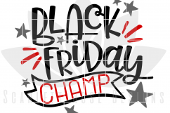 Black Friday Champ SVG Product Image 2