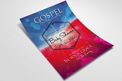 Baptism Sunday Church Flyer Template Product Image 2