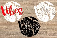 Baseball Vibes svg grunge baseball svg 1001S Product Image 2