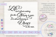 Dance In the Rain SVG DXF Cut File LL030A Product Image 1